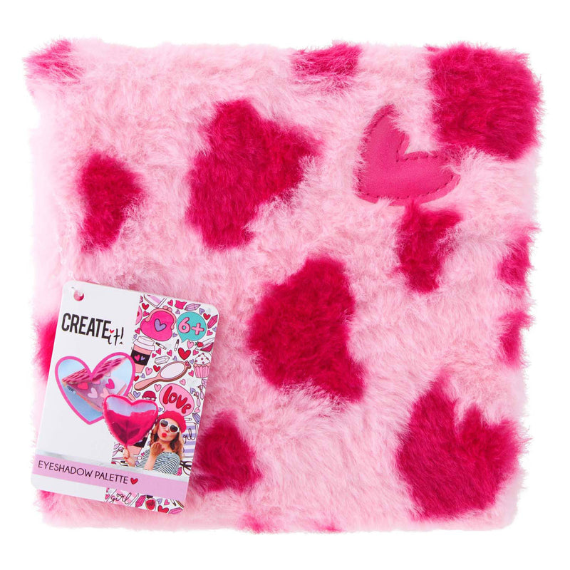 Afbeelding laden in galerijviewer, Create it! - oogschaduw boekje - fluffy hartjes
