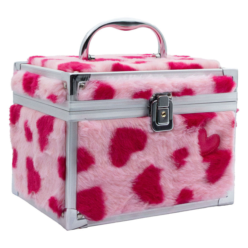 Afbeelding laden in galerijviewer, Create it! make-upkoffer fluffy hartjes
