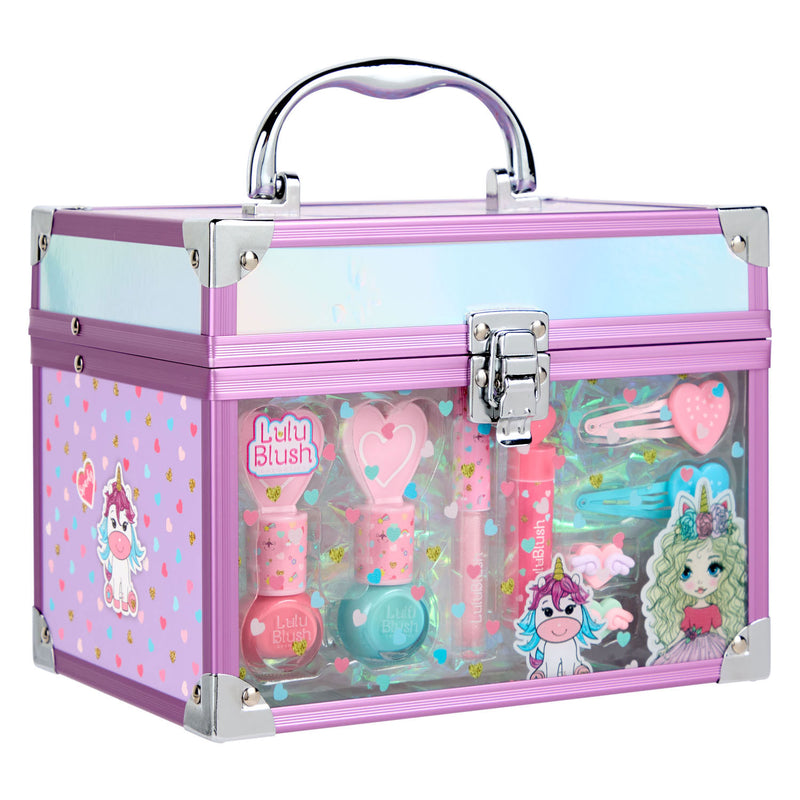 Afbeelding laden in galerijviewer, Canenco lulu blush make-up koffer transparant
