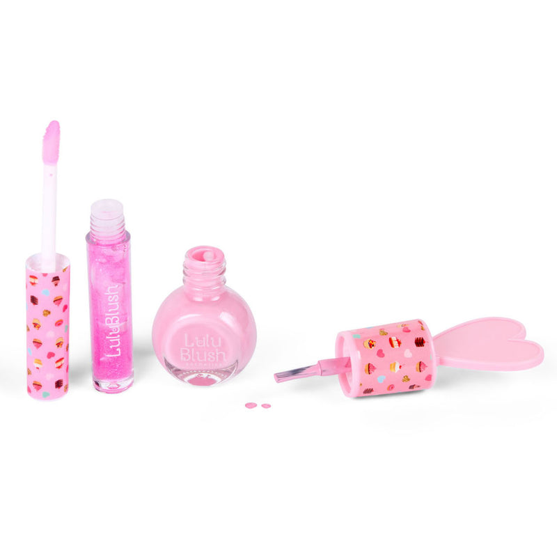 Afbeelding laden in galerijviewer, Canenco lulu blush make-up glitter trolley
