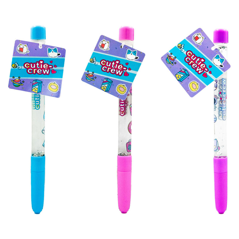 Afbeelding laden in galerijviewer, Canenco cutie crew pen water glitters
