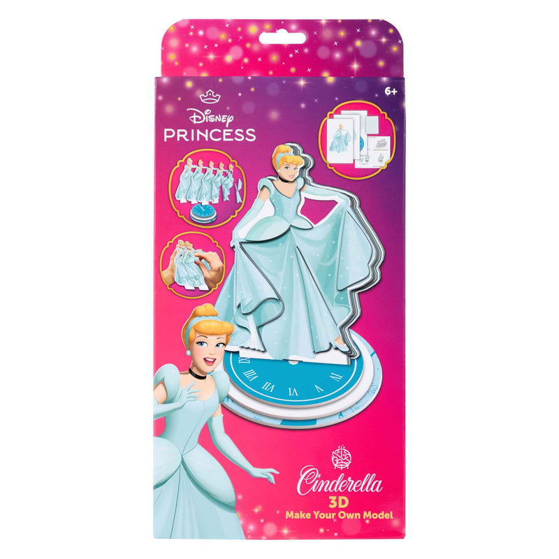Afbeelding laden in galerijviewer, Canenco disney princess cinderella maak je eigen 3d figuur
