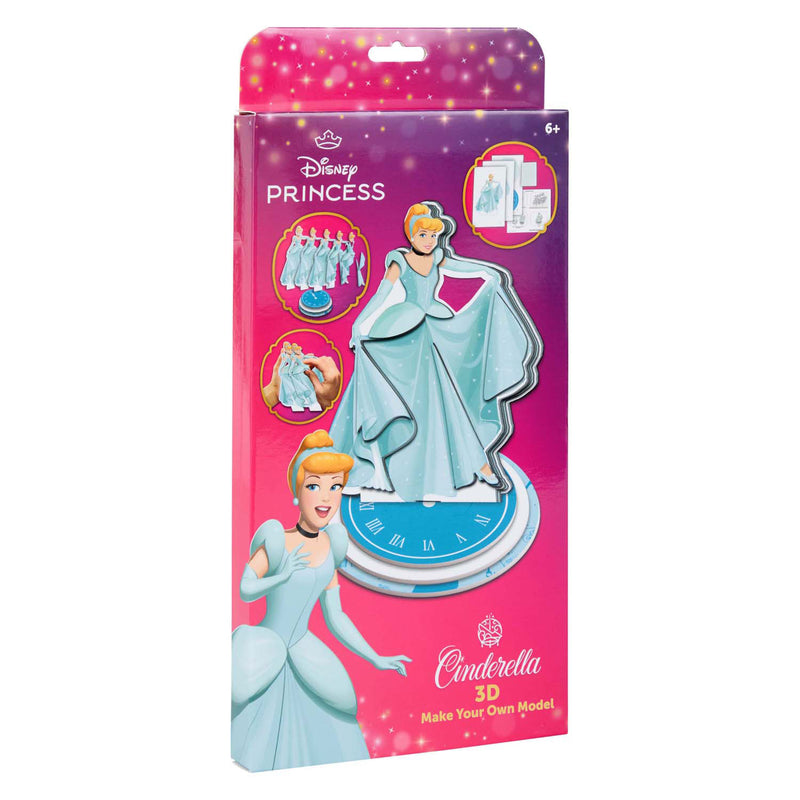 Afbeelding laden in galerijviewer, Canenco disney princess cinderella maak je eigen 3d figuur
