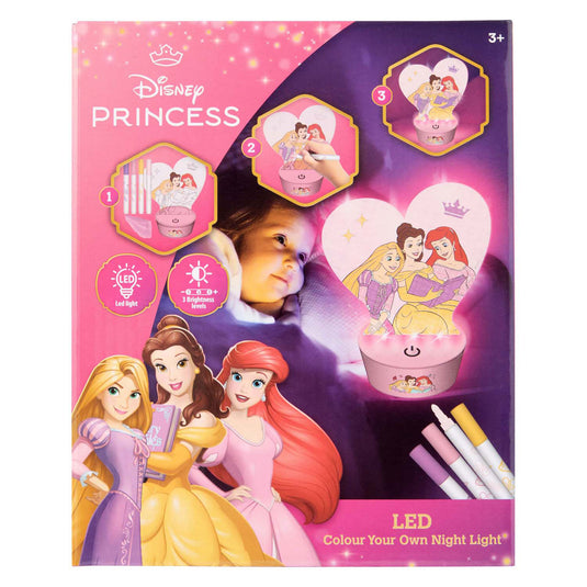 Canenco disney princess maak je eigen led nachtlampje
