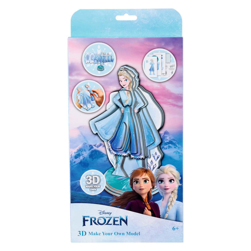 Afbeelding laden in galerijviewer, Canenco disney frozen maak je eigen 3d figuur elsa

