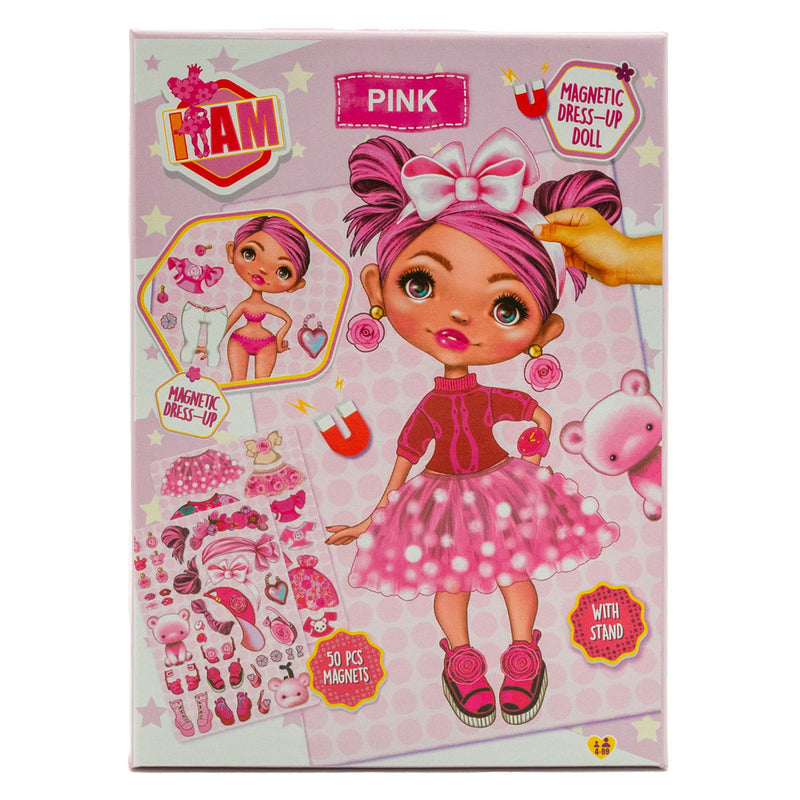 Afbeelding laden in galerijviewer, Canenco i am aankleedpop magnetisch pink
