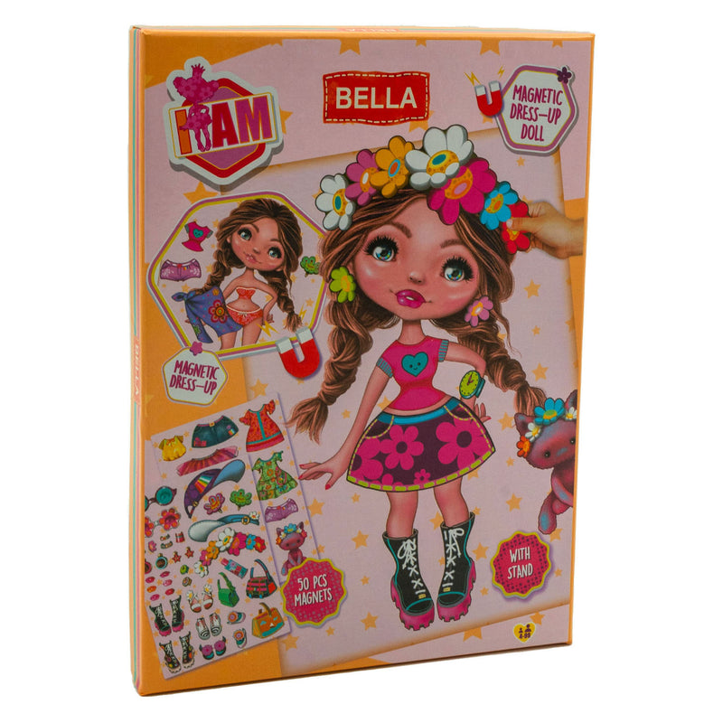 Afbeelding laden in galerijviewer, Canenco i am aankleedpop magnetisch bella
