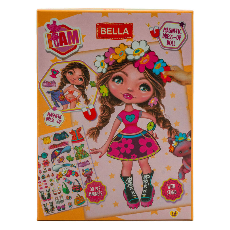 Afbeelding laden in galerijviewer, Canenco i am aankleedpop magnetisch bella
