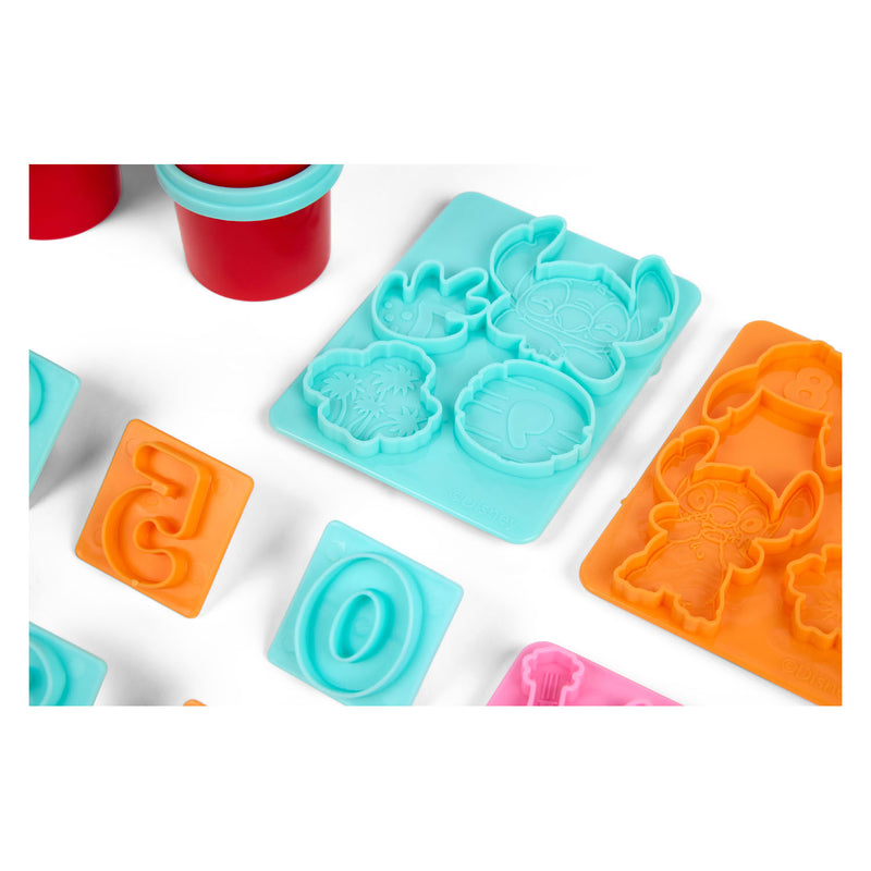 Afbeelding laden in galerijviewer, Canenco stitch kleiset met cijfers - 6 kleipotjes

