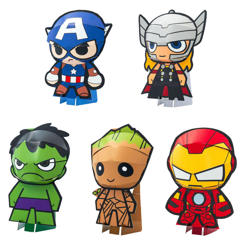 Afbeelding laden in galerijviewer, Canenco vouw je eigen marvel 3d figuur karton
