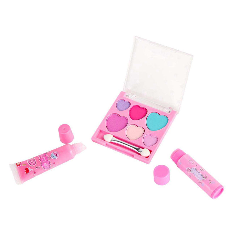 Afbeelding laden in galerijviewer, Merkloos sans marque create it! make-up set in fluffy rugtas
