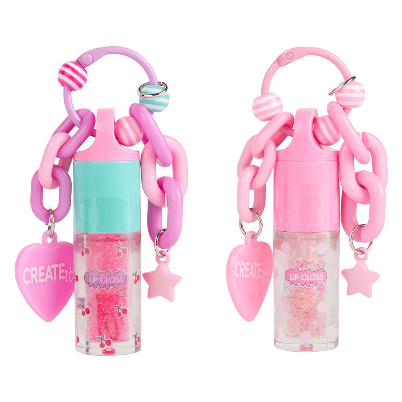 Afbeelding laden in galerijviewer, Canenco create it! beauty lipgloss chunky sleutelhanger
