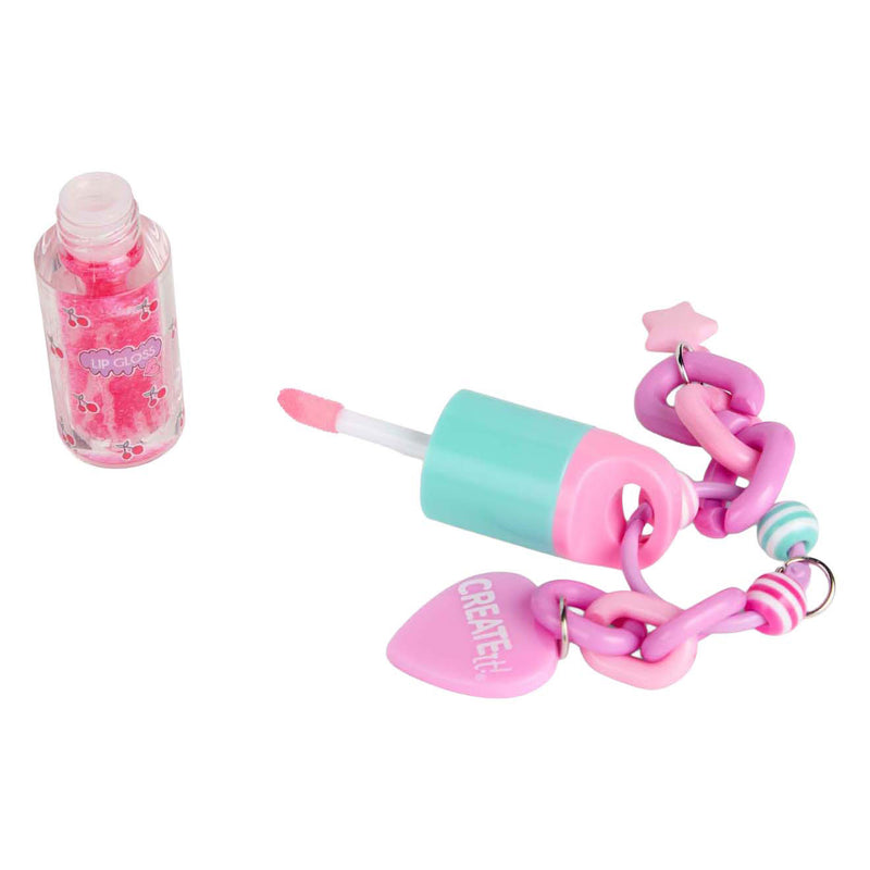 Afbeelding laden in galerijviewer, Canenco create it! beauty lipgloss chunky sleutelhanger
