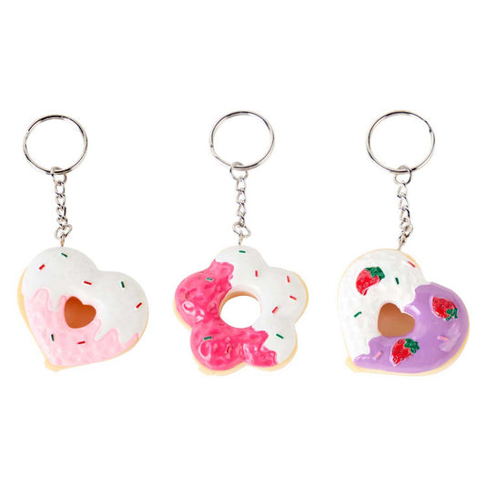 Canenco create it! candy explosion donut lippenbalsem sleutelhanger