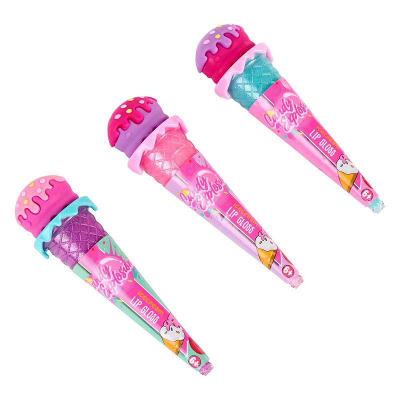 Afbeelding laden in galerijviewer, Canenco create it! candy explosion lipgloss ijsje
