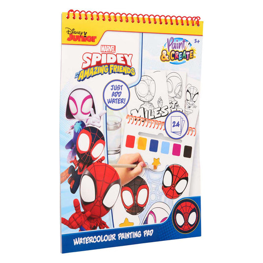 Canenco spidey water verfset boek | 6 stuks