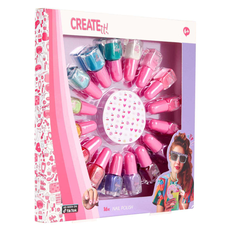 Afbeelding laden in galerijviewer, Canenco create it! nagellak set - 16st.
