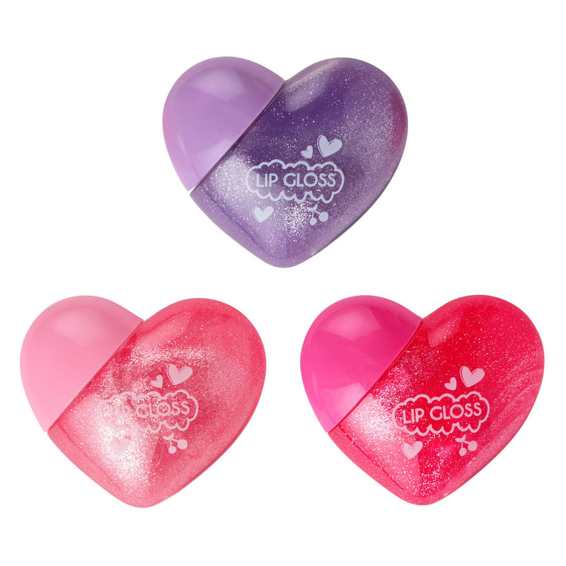 Afbeelding laden in galerijviewer, Canenco create it! love lipgloss hartjes - 3st.
