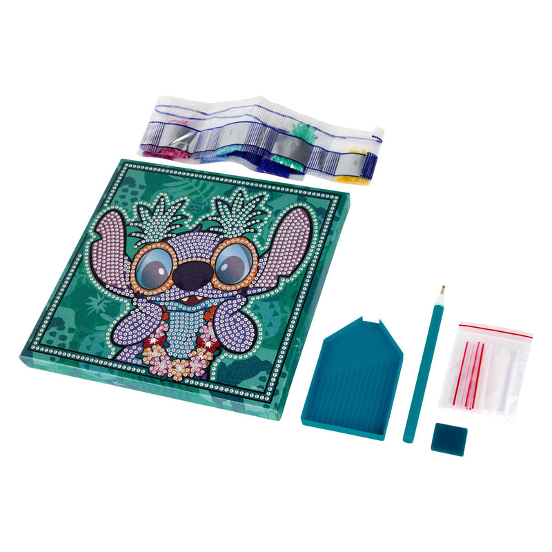 Afbeelding laden in galerijviewer, Canenco stitch diamond painting canvas glow in the dark 19x19cm
