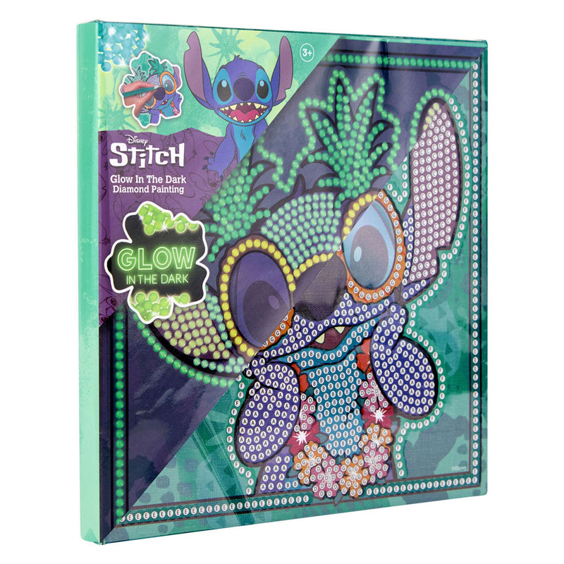 Afbeelding laden in galerijviewer, Canenco stitch diamond painting canvas glow in the dark 19x19cm
