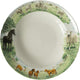 Wiebe van der zee wiebe's farm diep bord paard schaap ø23cm doos a 6 stuks porselein