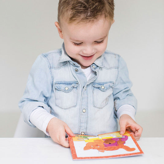 Bambolino dikkie dik puzzel 4 in 1 educatief peuter speelgoed - kinderpuzzel 4x6x9x16 stukjes leren puzzelen - cadeautip puzzel 3 jaar en ouder - toys