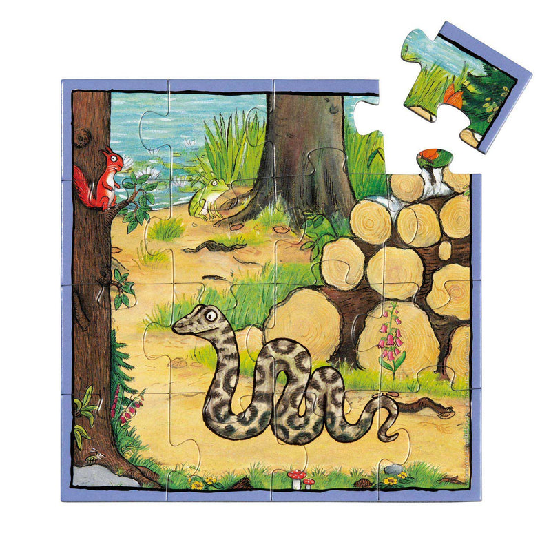 Afbeelding laden in galerijviewer, Bambolino Toys De Gruffalo Puzzel, 4in1
