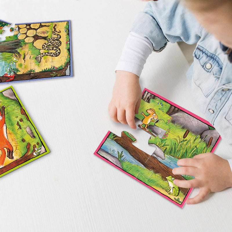 Afbeelding laden in galerijviewer, Bambolino Toys De Gruffalo Puzzel, 4in1
