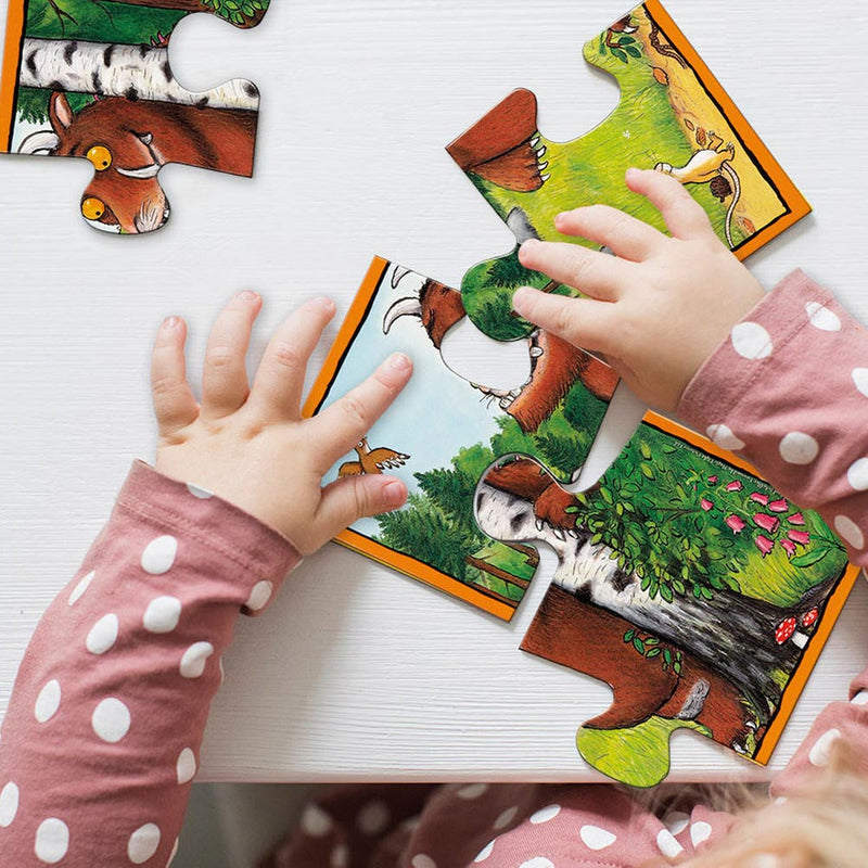 Afbeelding laden in galerijviewer, Bambolino Toys De Gruffalo Puzzel, 4in1
