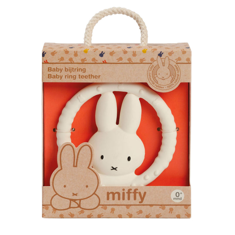 Afbeelding laden in galerijviewer, Bambolino nijntje bijtring natuurlijk rubber - kraamcadeau baby - toys
