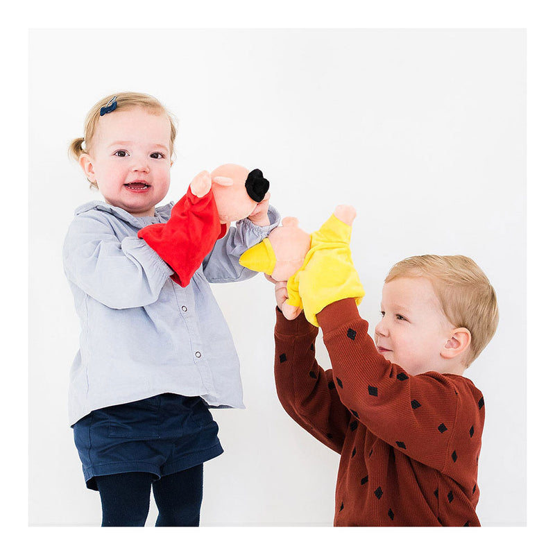 Afbeelding laden in galerijviewer, Bambolino bumbalu stoffen handpop knuffel - peuter kleuter - 1 jaar, 2 jaar, 3 jaar, 4 jaar - toys - studio 100
