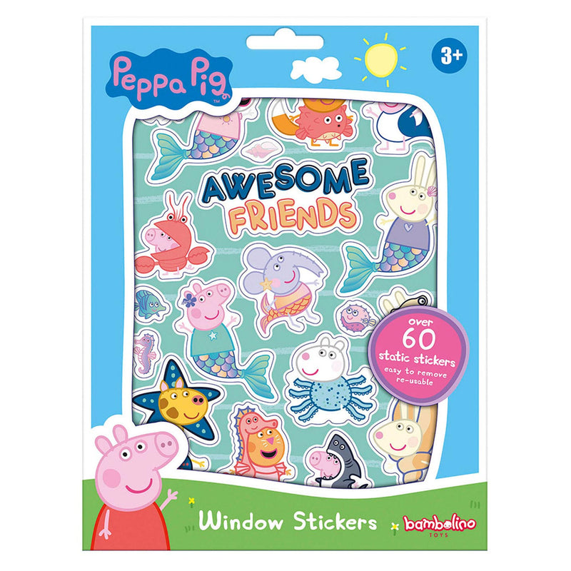 Afbeelding laden in galerijviewer, Bambolino toys peppa pig raamstickers
