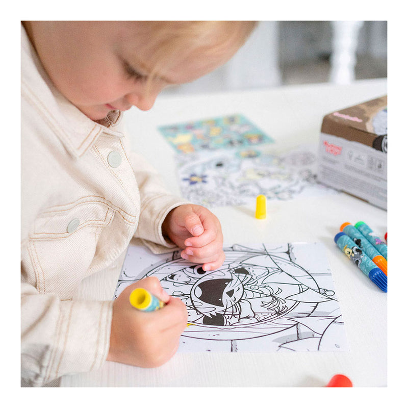 Afbeelding laden in galerijviewer, Bambolino woezel pip xl knutselkoffer met knutselbenodigheden, creatief speelgoed jongens en meisjes - junior vanaf 3 jaar - toys - knutselbox knutselpakket cadeau tip
