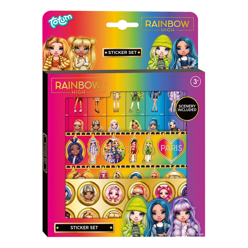 Afbeelding laden in galerijviewer, Totum rainbow high - stickerset
