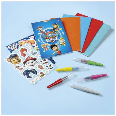Totum paw patrol speelgoed 5 magische spray pennen blaaspennen met sjablonen - creatief speelgoed knutselset tekenen schilderen cadeautip knutselen speelgoed jongens en meisjes