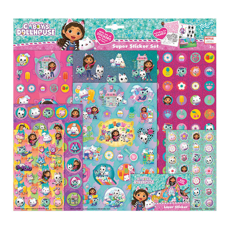 Afbeelding laden in galerijviewer, Totum gabby's poppenhuis - super stickerset
