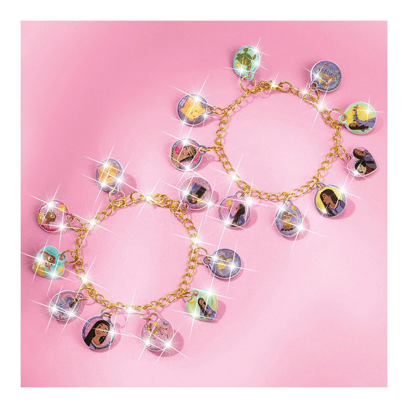 Afbeelding laden in galerijviewer, Disney Wish - Glitter Armbanden met Bedels Maken
