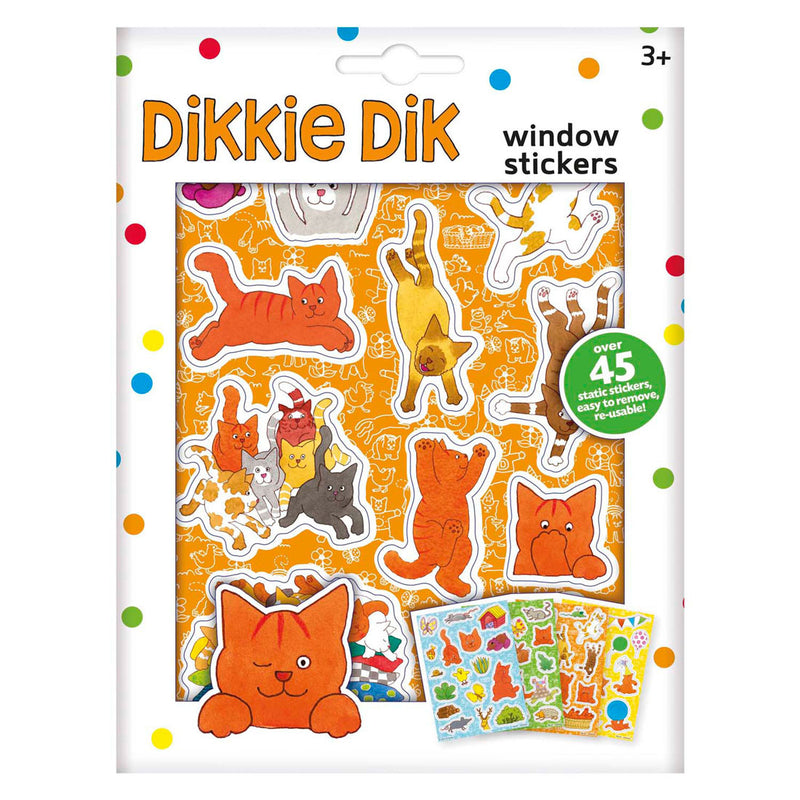 Afbeelding laden in galerijviewer, Bambolino toys dikkie dik raamstickers, 45dlg.
