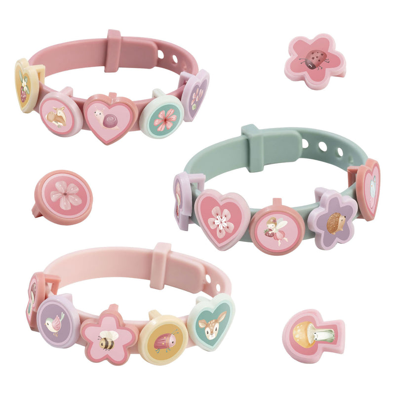 Afbeelding laden in galerijviewer, Bambolino toys little dutch zelf schuif armbanden maken fairy garden
