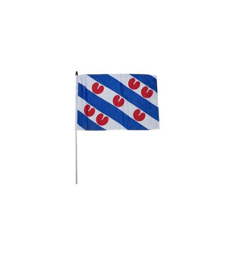Afbeelding laden in galerijviewer, Zwaaivlag fryslan groot 50x70cm + stok
