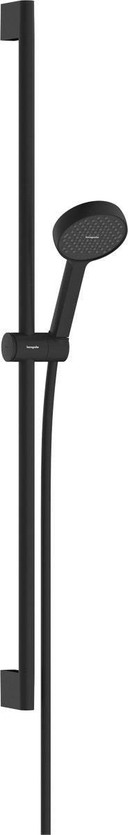 Hansgrohe activera s - doucheset - ecosmart waterbesparend - select-knop bediening - 95mm - 2 straalfuncties - met glijstang varia 90 cm - chroom