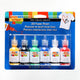 Scribbles • 3d fabric paint shiny 6pcs