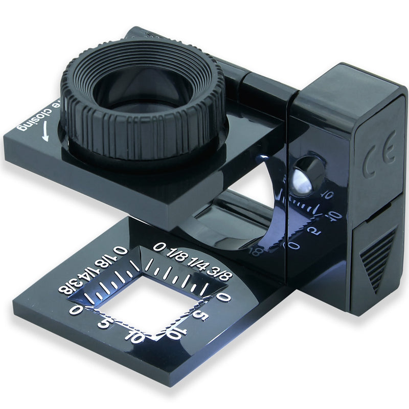 Afbeelding laden in galerijviewer, Carson dradenteller opvouwbaar met led 11,5x15mm
