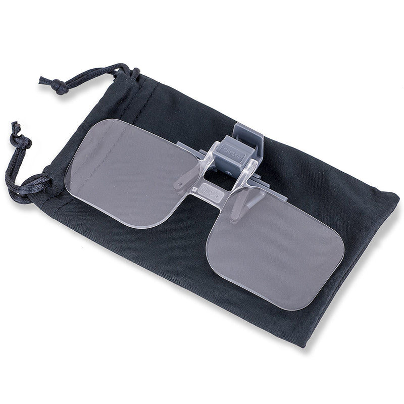 Afbeelding laden in galerijviewer, Carson loepbril 1,5x (+2.25 dioptrie) clip-on en flip-up
