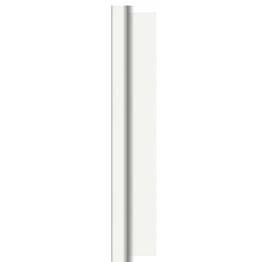 Duni tafellaken op rol papier 118cmx8m wit