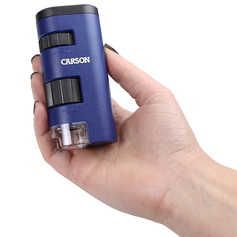 Afbeelding laden in galerijviewer, Carson handmicroscoop mm-450 20-60x met led
