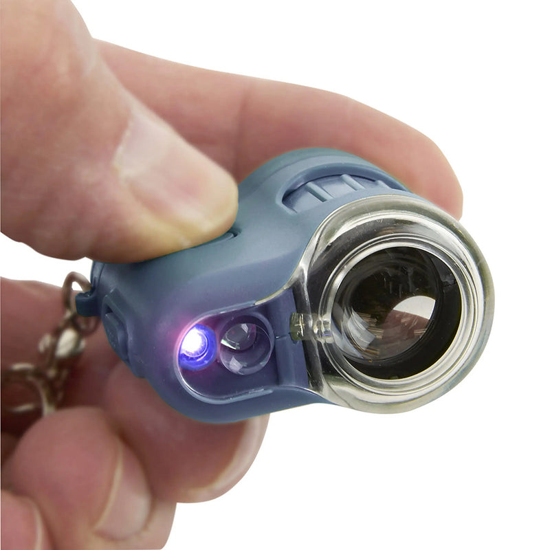 Afbeelding laden in galerijviewer, Carson zakmicroscoop micromini 20x blauw
