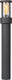 Lucide lori - sokkellamp - 1xe27 - ip44 - dag nacht sensor - antraciet