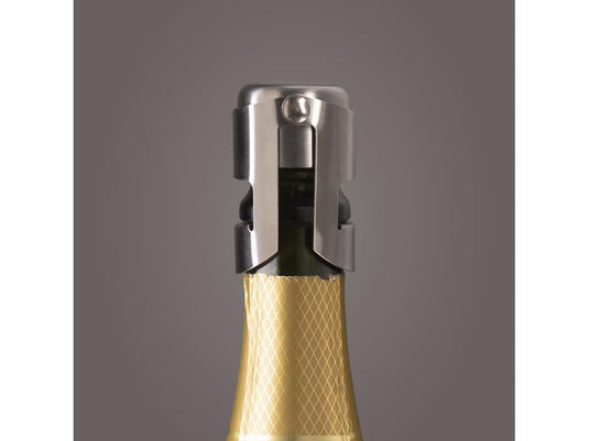 Vacu vin champagne stopper rvs