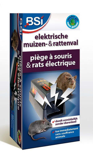 Bsi elektrische muizenval rattenval